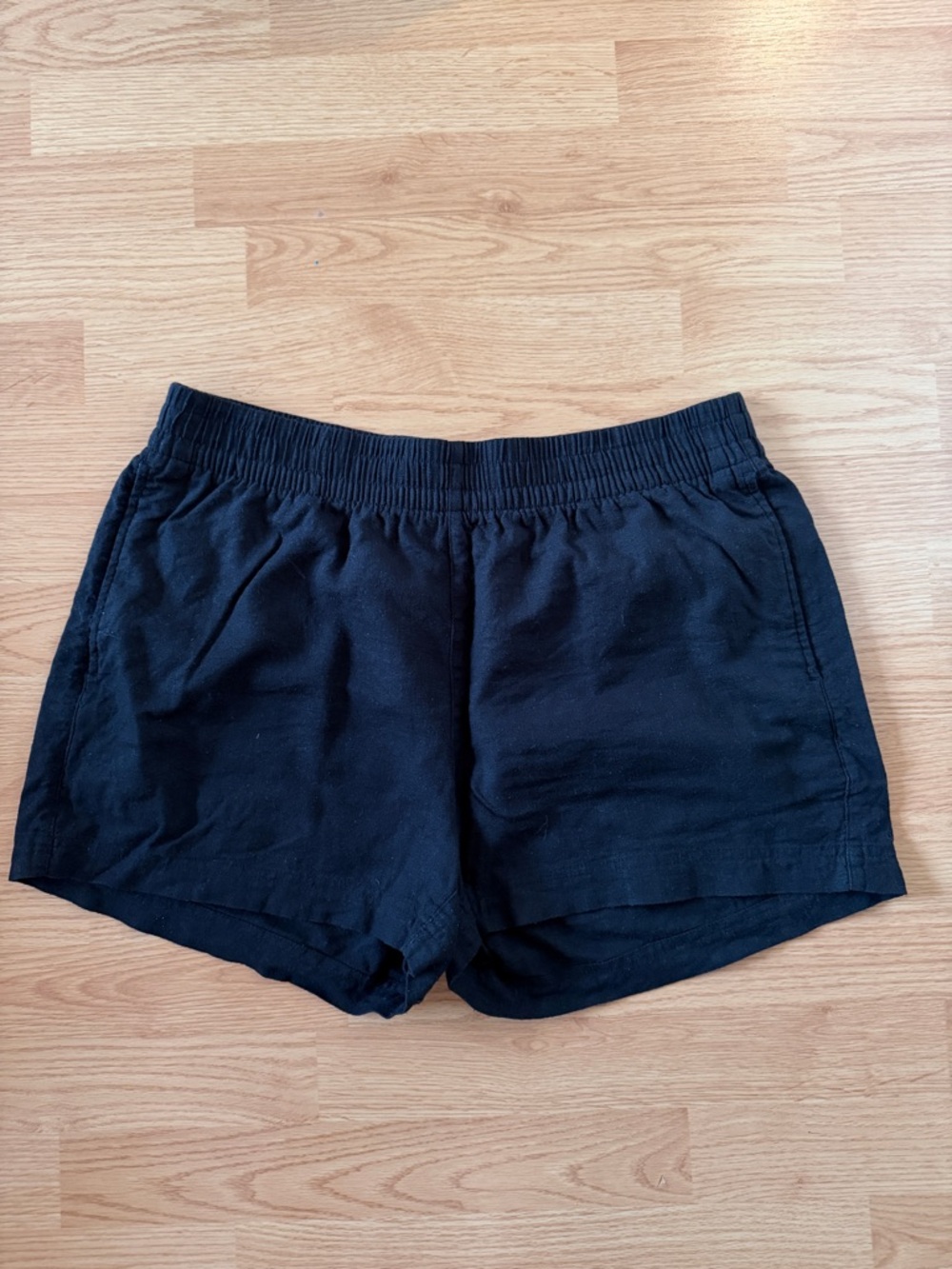 Old Navy Black Women's Elastic Waist Casual Shorts